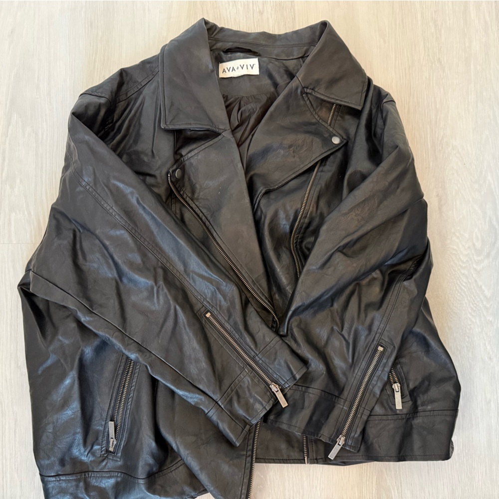 Black Leather jacket women’s